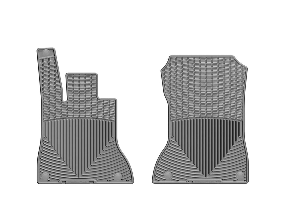 Weathertech W299GR - All Weather Floor Mats Gray Front - Truck Part Superstore