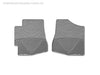 Weathertech W29GR - All Weather Floor Mats Gray Front - Truck Part Superstore