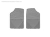 Weathertech W2GR - All Weather Floor Mats Gray Front - Truck Part Superstore