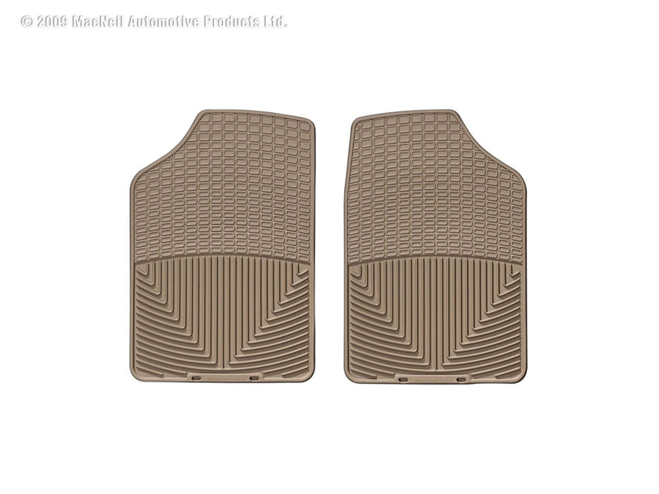 Weathertech W2TN - All Weather Floor Mats Tan Front - Truck Part Superstore