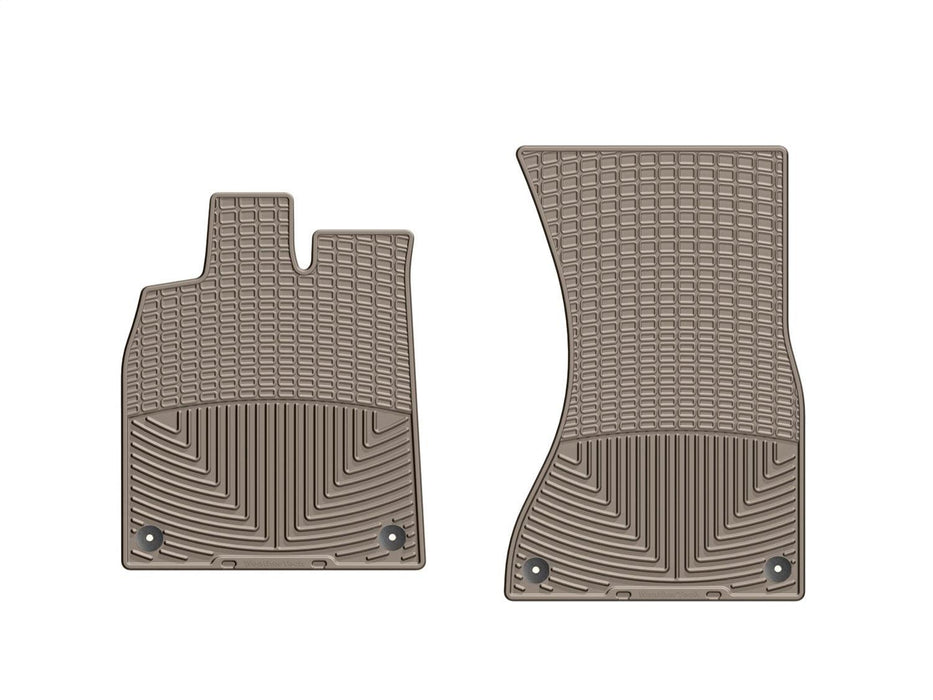 Weathertech W300TN - All Weather Floor Mats Tan Front - Truck Part Superstore