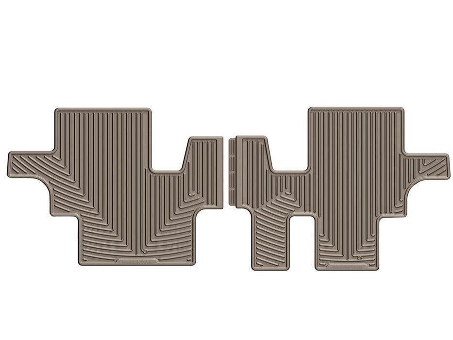 Weathertech WTNT189210 - All Weather Floor Mats Tan Front and Rear - Truck Part Superstore