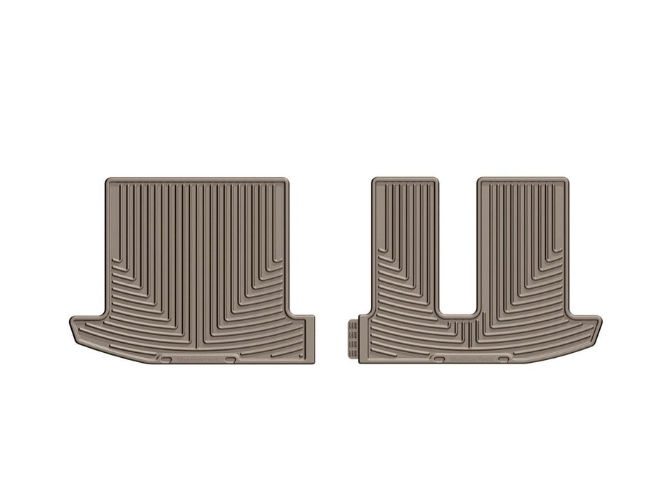 Weathertech W304TN - All Weather Floor Mats Tan Third Row - Truck Part Superstore