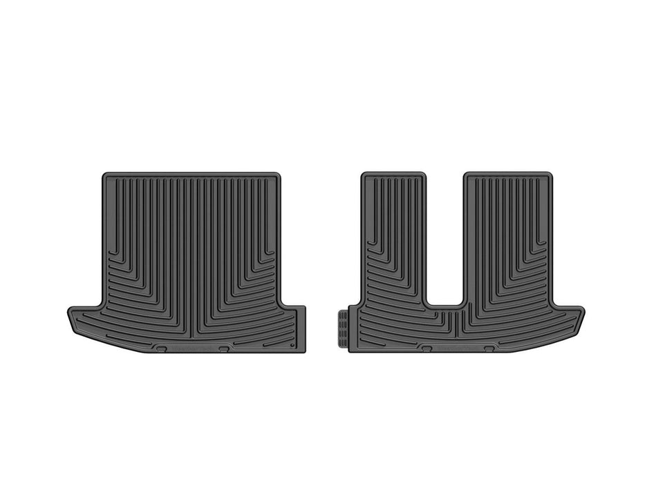 Weathertech W304 - All Weather Floor Mats Black Third Row - Truck Part Superstore