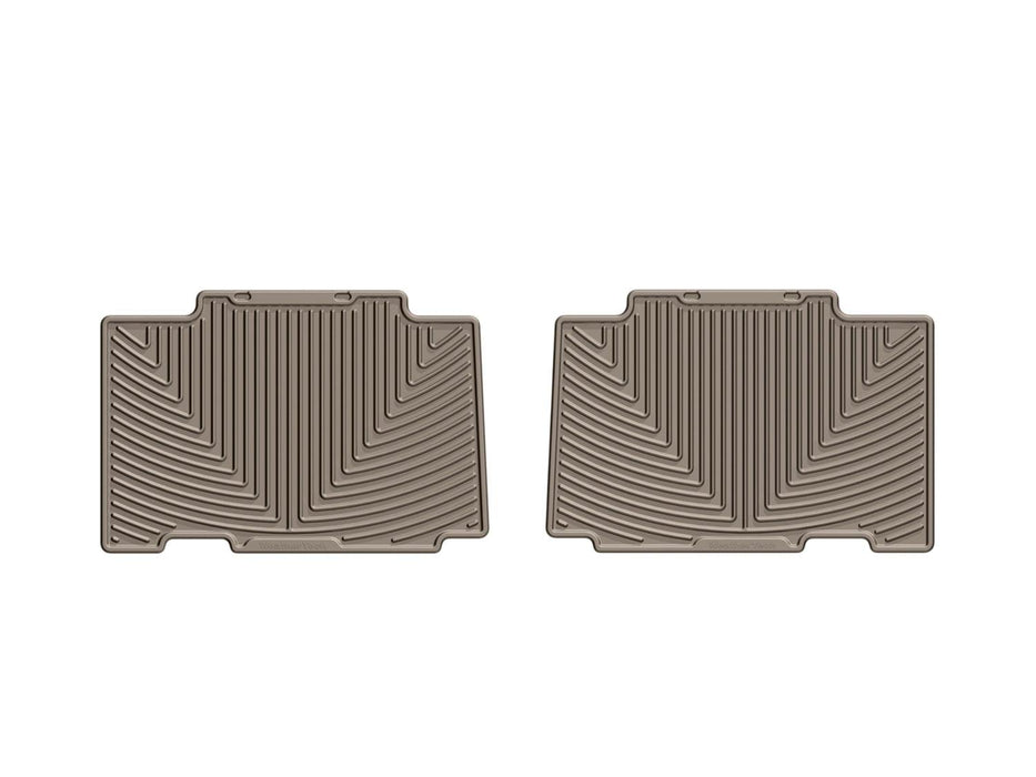 Weathertech W306TN - All Weather Floor Mats Tan Rear - Truck Part Superstore