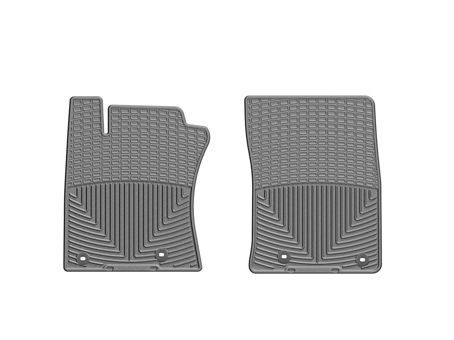 Weathertech W307GR - All Weather Floor Mats Gray Front - Truck Part Superstore