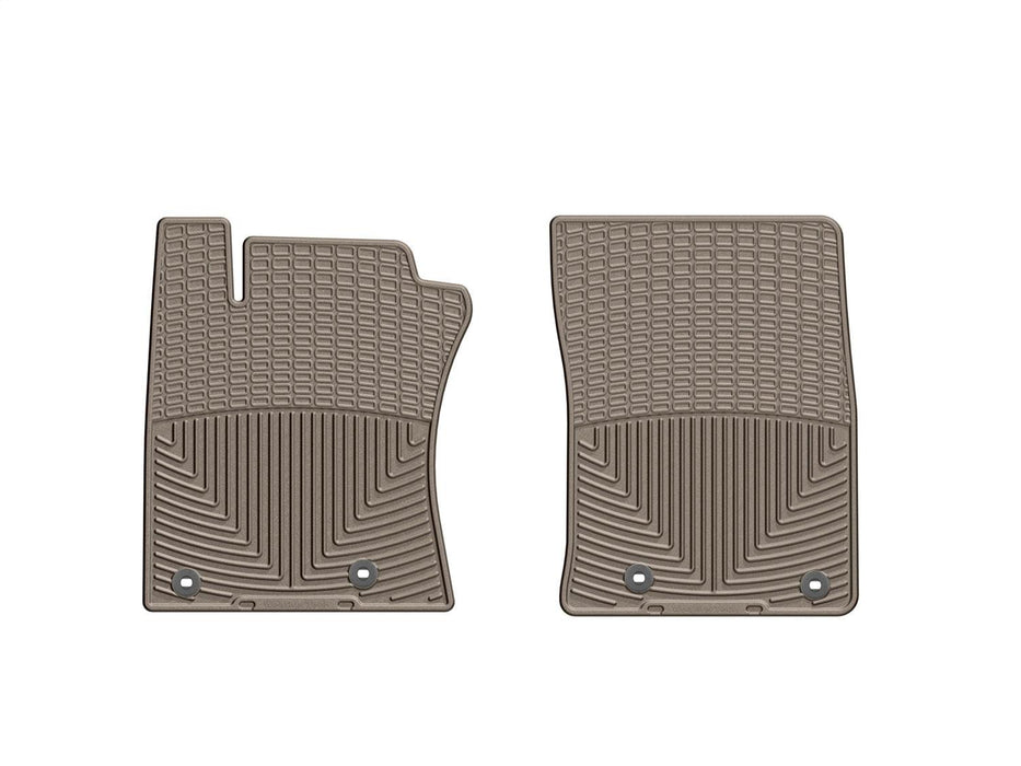 Weathertech W307TN - All Weather Floor Mats Tan Front - Truck Part Superstore