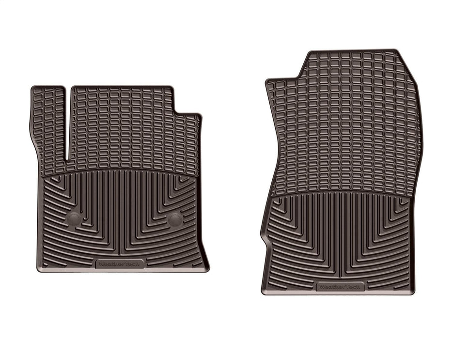 Weathertech W309CO - All Weather Floor Mats Cocoa Front - Truck Part Superstore