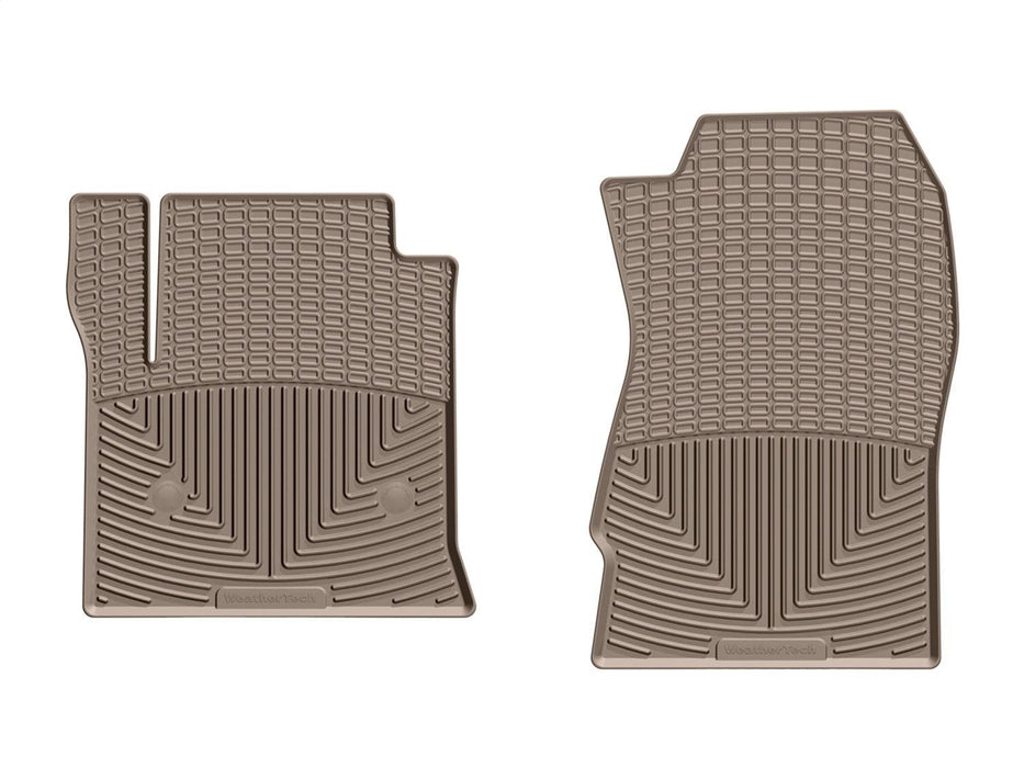 Weathertech W309TN - All Weather Floor Mats Tan Front - Truck Part Superstore