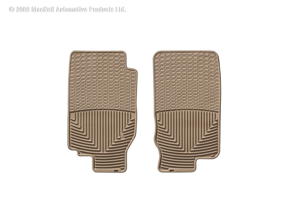 Weathertech W30TN - All Weather Floor Mats Tan Front - Truck Part Superstore