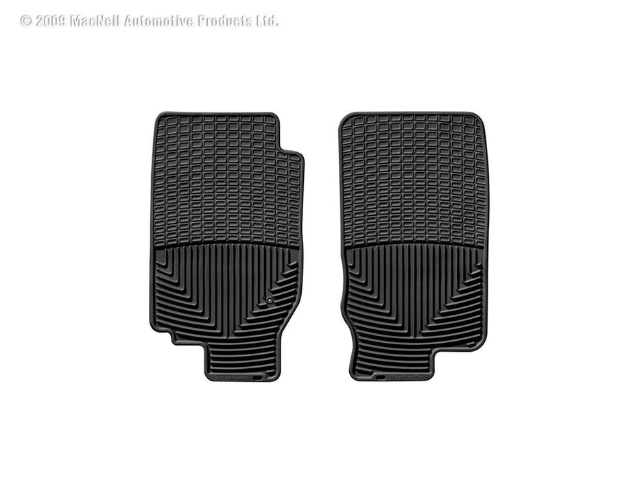 Weathertech W30 - All Weather Floor Mats Black Front - Truck Part Superstore