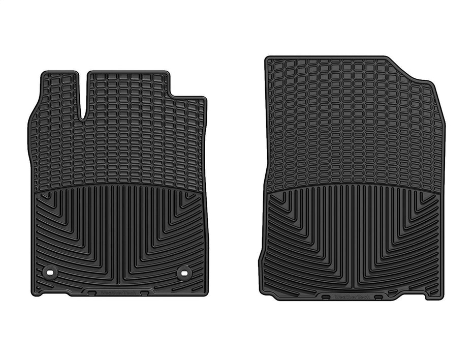 Weathertech W312 - All Weather Floor Mats Black Front - Truck Part Superstore