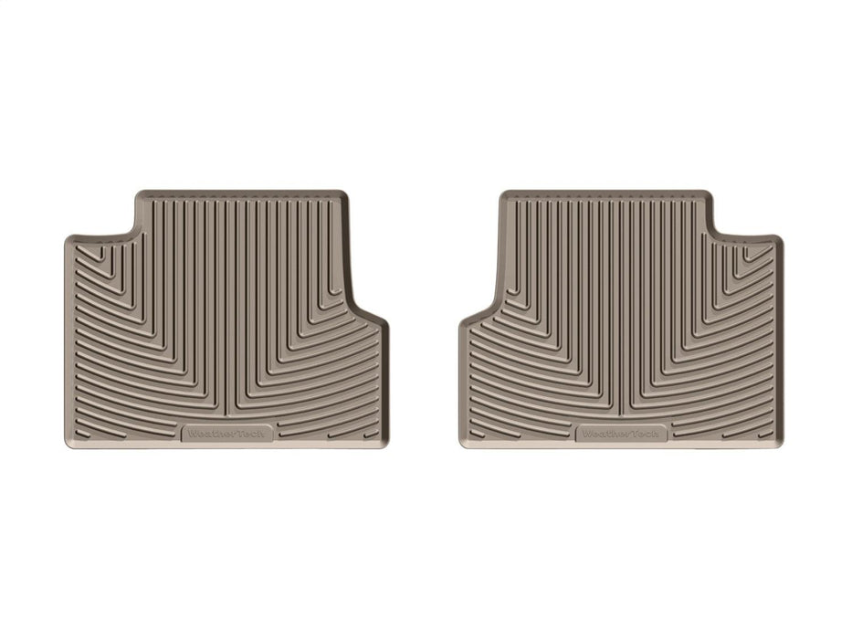 Weathertech W317TN - All Weather Floor Mats Tan Rear - Truck Part Superstore