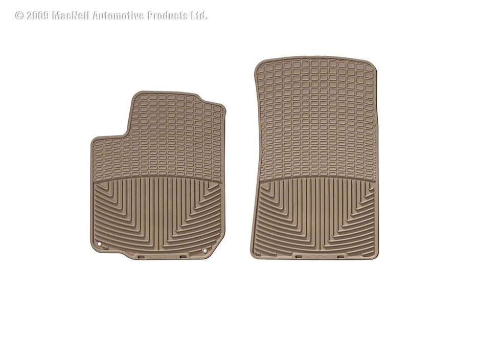 Weathertech W31TN - All Weather Floor Mats Tan Front - Truck Part Superstore