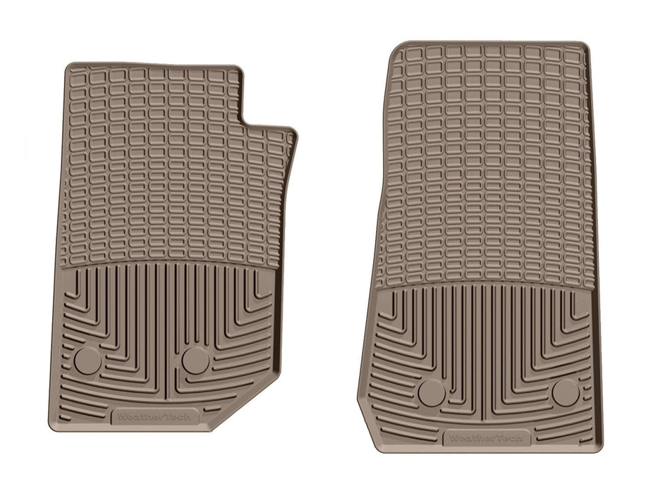 Weathertech W321TN - All Weather Floor Mats Tan Front - Truck Part Superstore
