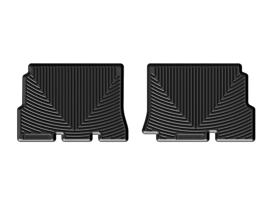 Weathertech W322 - All Weather Floor Mats Black Rear - Truck Part Superstore