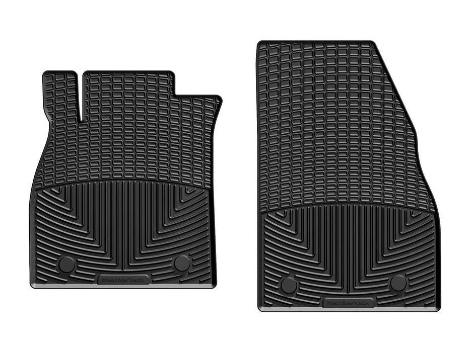 Weathertech W323 - All Weather Floor Mats Black Front - Truck Part Superstore