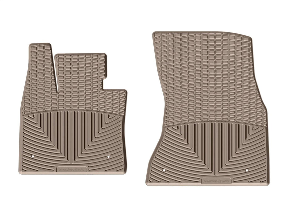 Weathertech W325TN - All Weather Floor Mats Tan Front - Truck Part Superstore