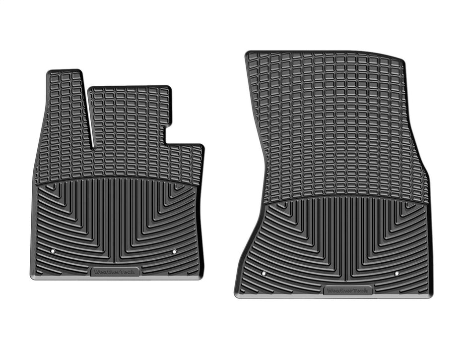 Weathertech W325 - All Weather Floor Mats Black Front - Truck Part Superstore
