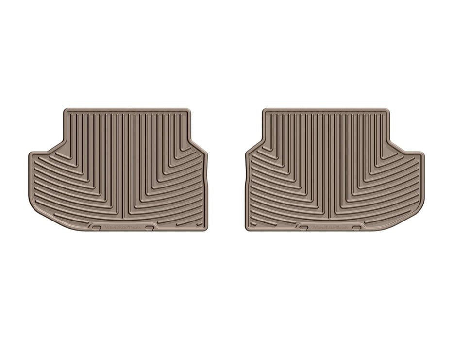 Weathertech W331TN - All Weather Floor Mats Tan Rear - Truck Part Superstore
