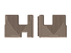 Weathertech W335TN - All Weather Floor Mats Tan Third Row - Truck Part Superstore