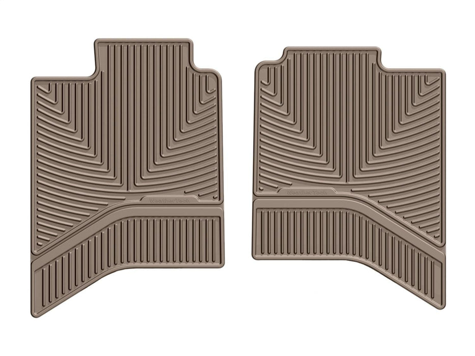 Weathertech W336TN - All Weather Floor Mats Tan Rear - Truck Part Superstore