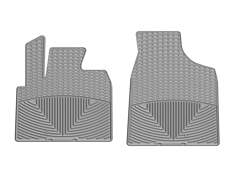 Weathertech W340GR - All Weather Floor Mats Gray Front - Truck Part Superstore