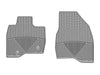 Weathertech W344GR - All Weather Floor Mats Gray Front - Truck Part Superstore