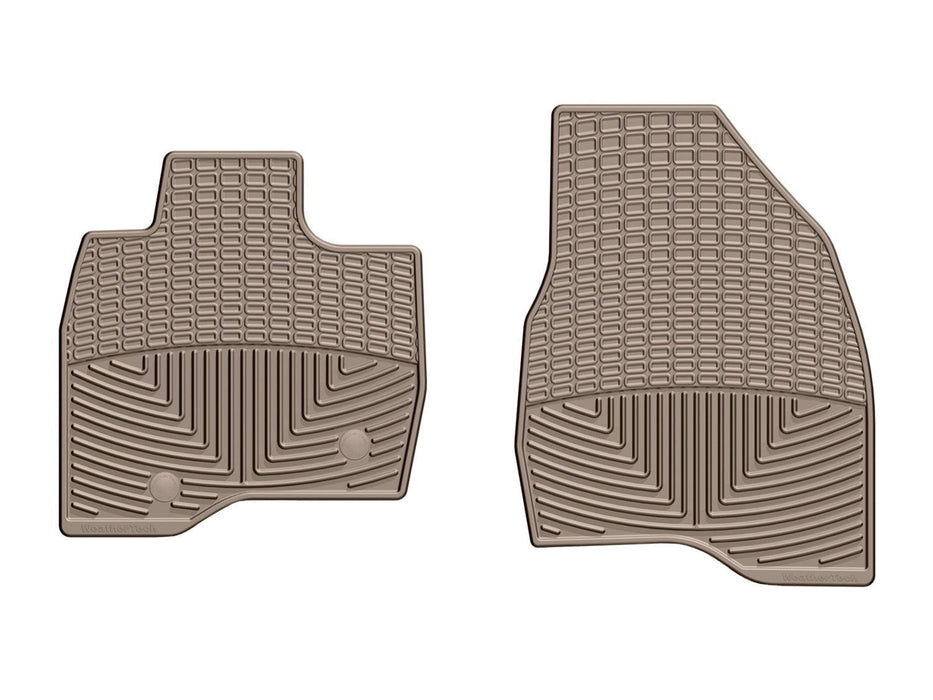 Weathertech W344TN - All Weather Floor Mats Tan Front - Truck Part Superstore