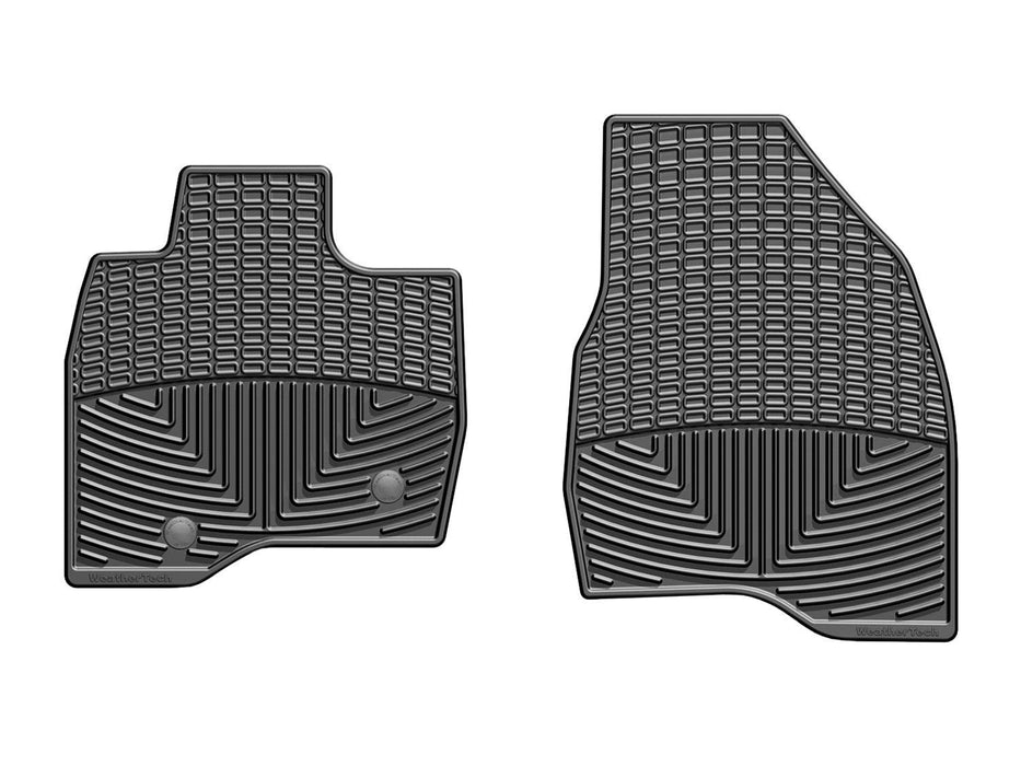 Weathertech W344 - All Weather Floor Mats Black Front - Truck Part Superstore
