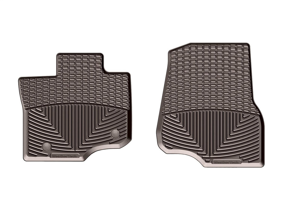 Weathertech W345CO - All Weather Floor Mats Cocoa Front - Truck Part Superstore
