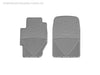 Weathertech W34GR - All Weather Floor Mats Gray Front - Truck Part Superstore