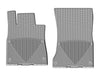 Weathertech W351GR - All Weather Floor Mats Gray Front - Truck Part Superstore