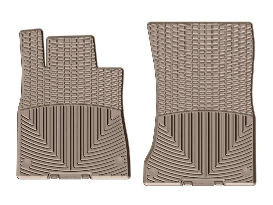 Weathertech W351TN - All Weather Floor Mats Tan Front - Truck Part Superstore