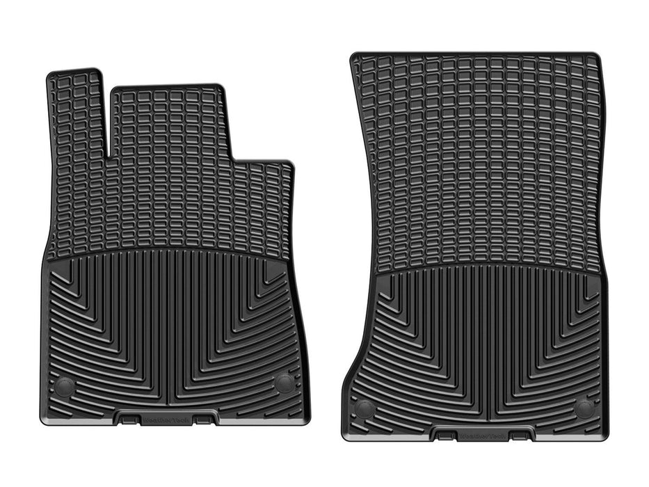 Weathertech W351 - All Weather Floor Mats Black Front - Truck Part Superstore