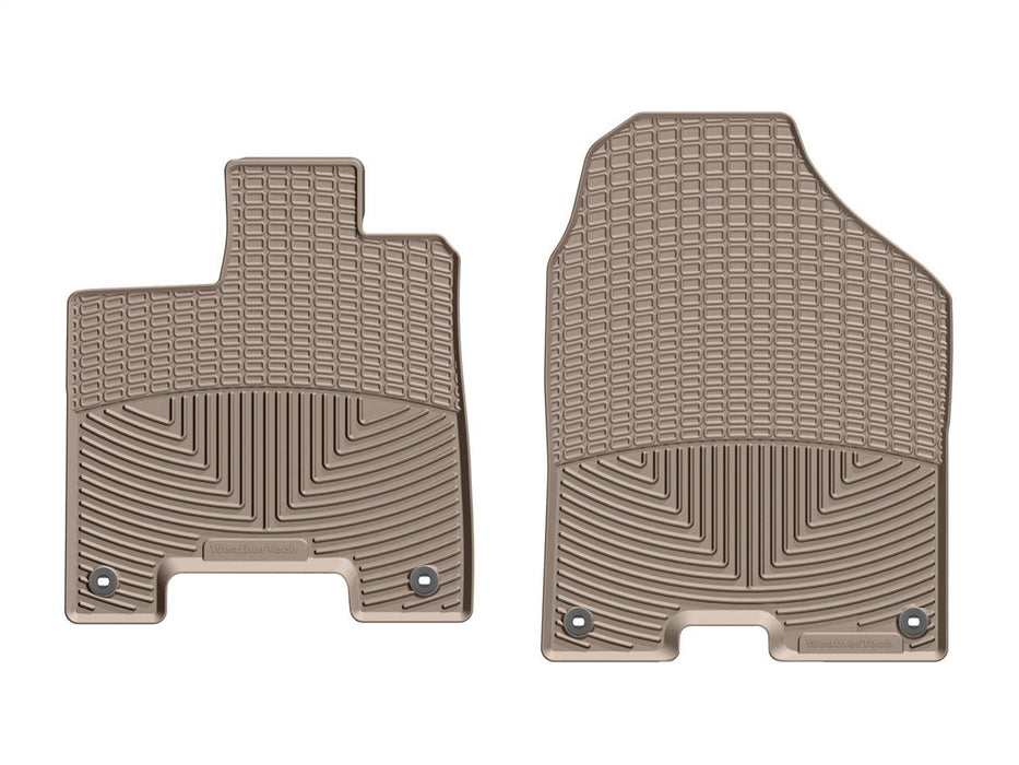 Weathertech W363TN - All Weather Floor Mats Tan Front - Truck Part Superstore
