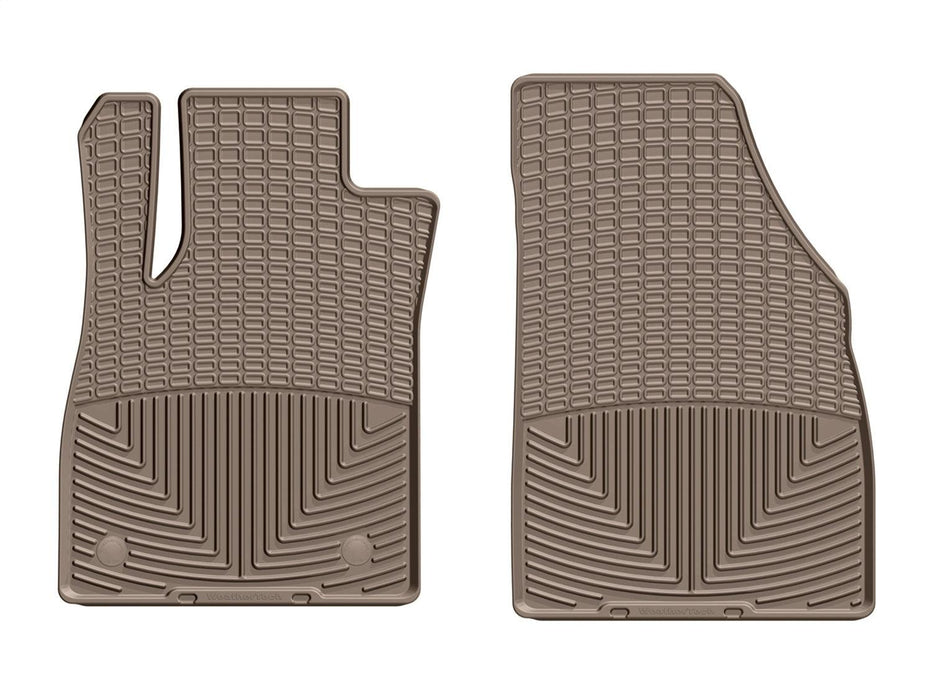 Weathertech W368TN - All Weather Floor Mats Tan Front - Truck Part Superstore