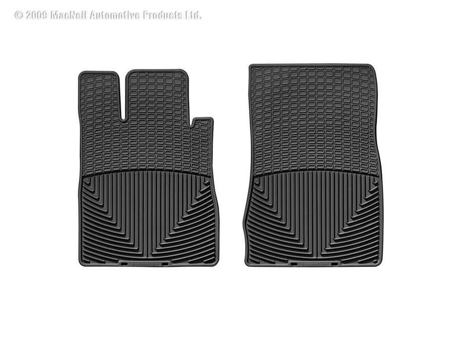 Weathertech W36 - All Weather Floor Mats Black Front - Truck Part Superstore