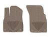 Weathertech W376TN - All Weather Floor Mats Tan Front - Truck Part Superstore