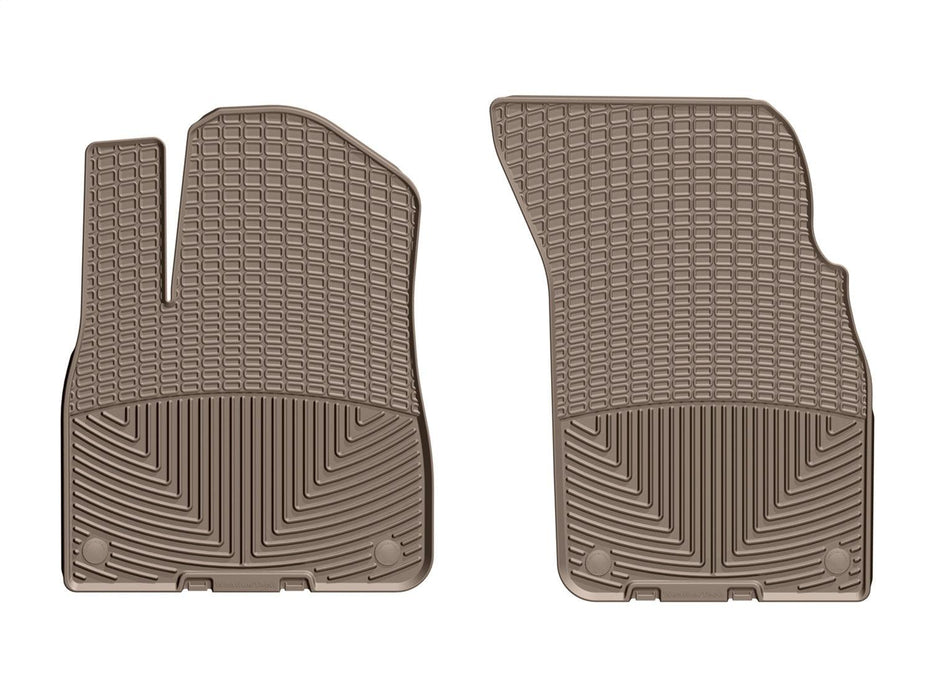 Weathertech W376TN - All Weather Floor Mats Tan Front - Truck Part Superstore