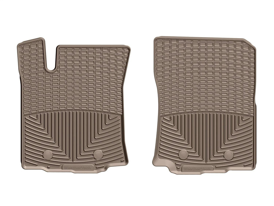 Weathertech W378TN - All Weather Floor Mats Tan Front - Truck Part Superstore