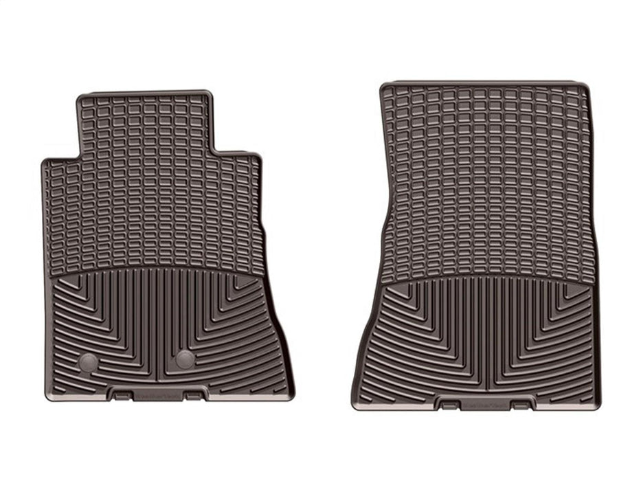 Weathertech W379CO - All Weather Floor Mats Cocoa Front - Truck Part Superstore