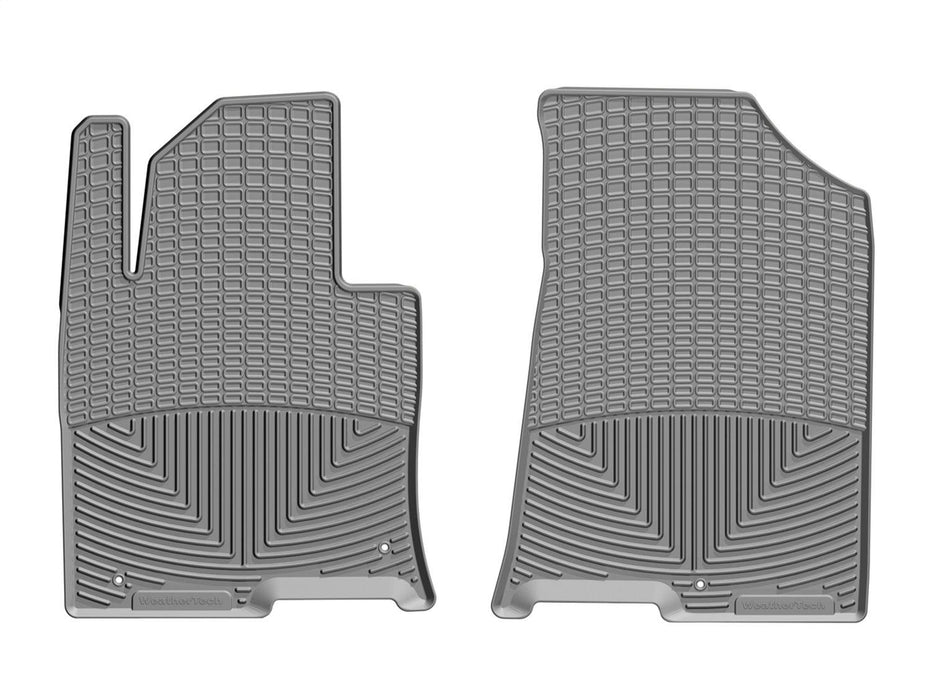Weathertech W385GR - All Weather Floor Mats Gray Front - Truck Part Superstore