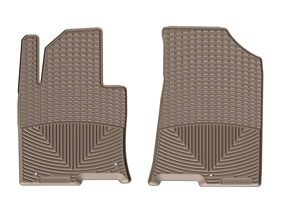 Weathertech W385TN - All Weather Floor Mats Tan Front - Truck Part Superstore