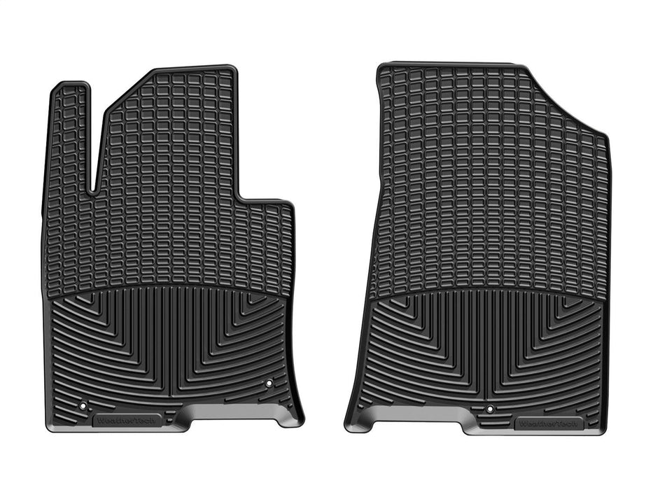 Weathertech W385 - All Weather Floor Mats Black Front - Truck Part Superstore