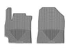 Weathertech W388GR - All Weather Floor Mats Gray Front - Truck Part Superstore