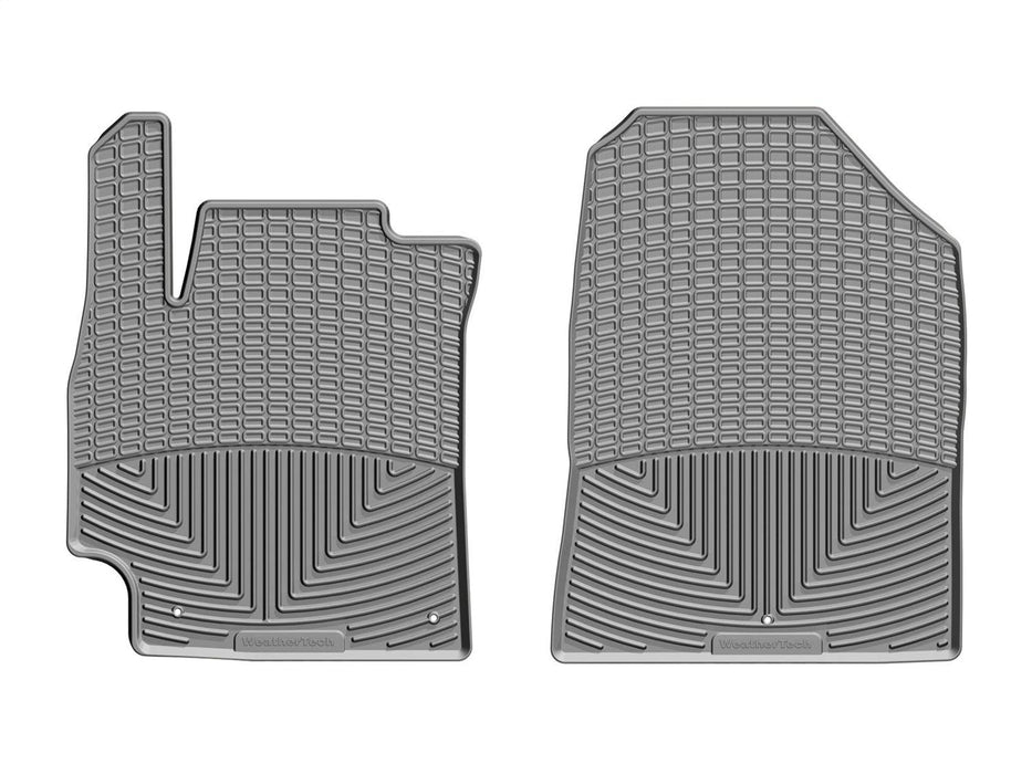 Weathertech W388GR - All Weather Floor Mats Gray Front - Truck Part Superstore