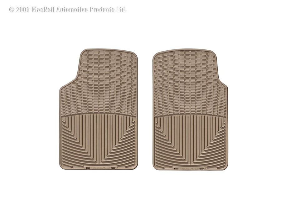 Weathertech W3TN - All Weather Floor Mats Tan Front - Truck Part Superstore