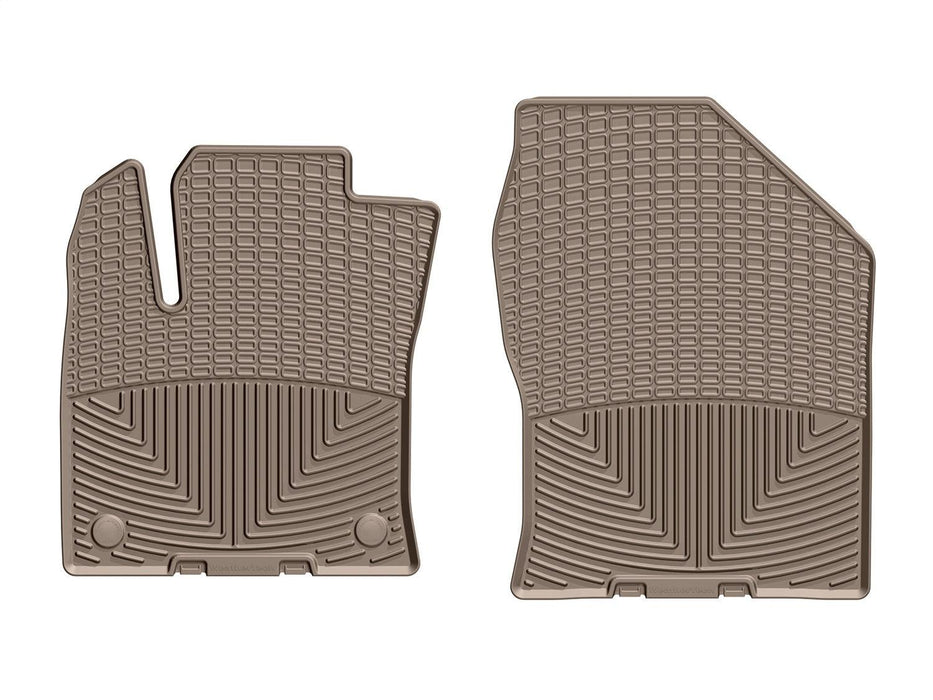 Weathertech W400TN - All Weather Floor Mats Tan Front - Truck Part Superstore
