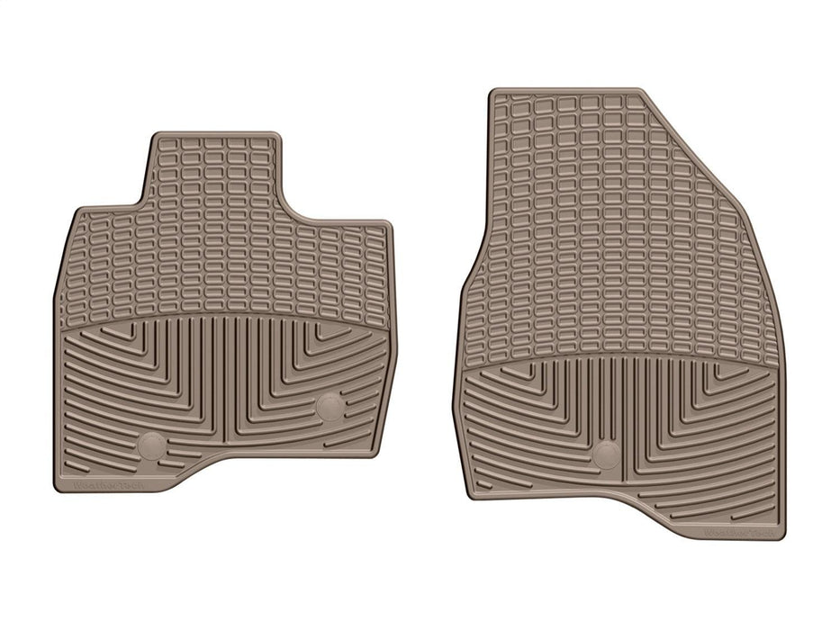 Weathertech W403TN - All Weather Floor Mats Tan Front - Truck Part Superstore